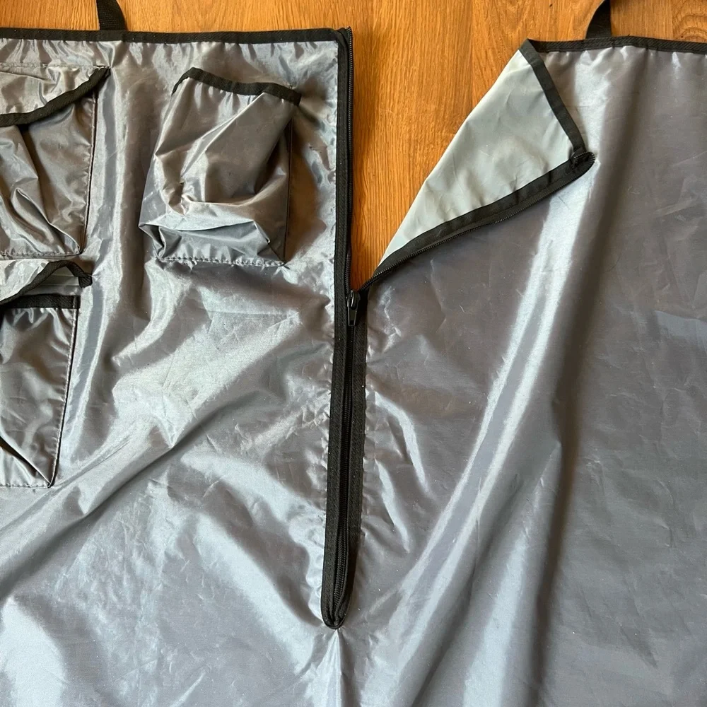 Mid Size Back Seat DOG Cover / Gray
